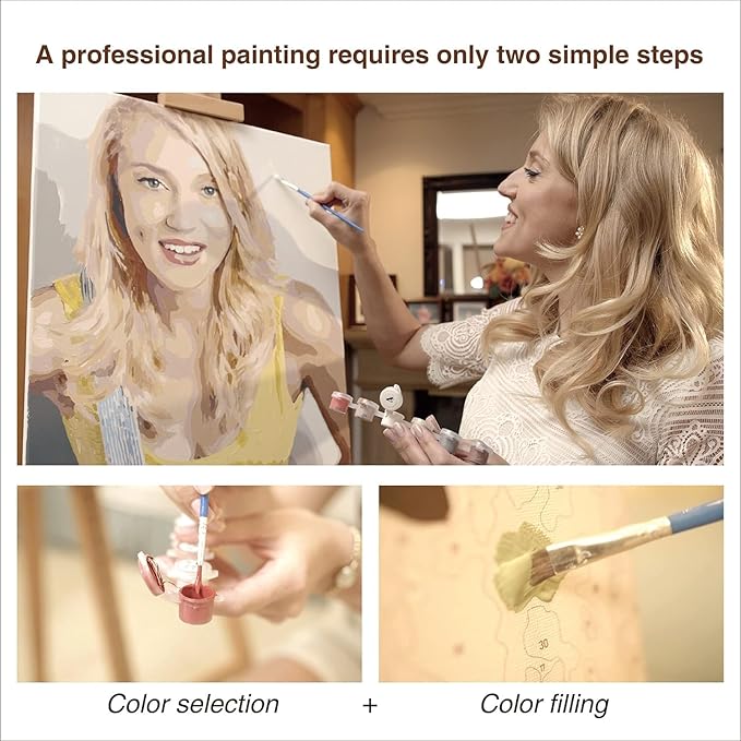 Custom Paint-by-Numbers Kit