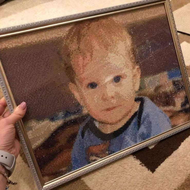 Custom DIY Diamond Painting from Photo
