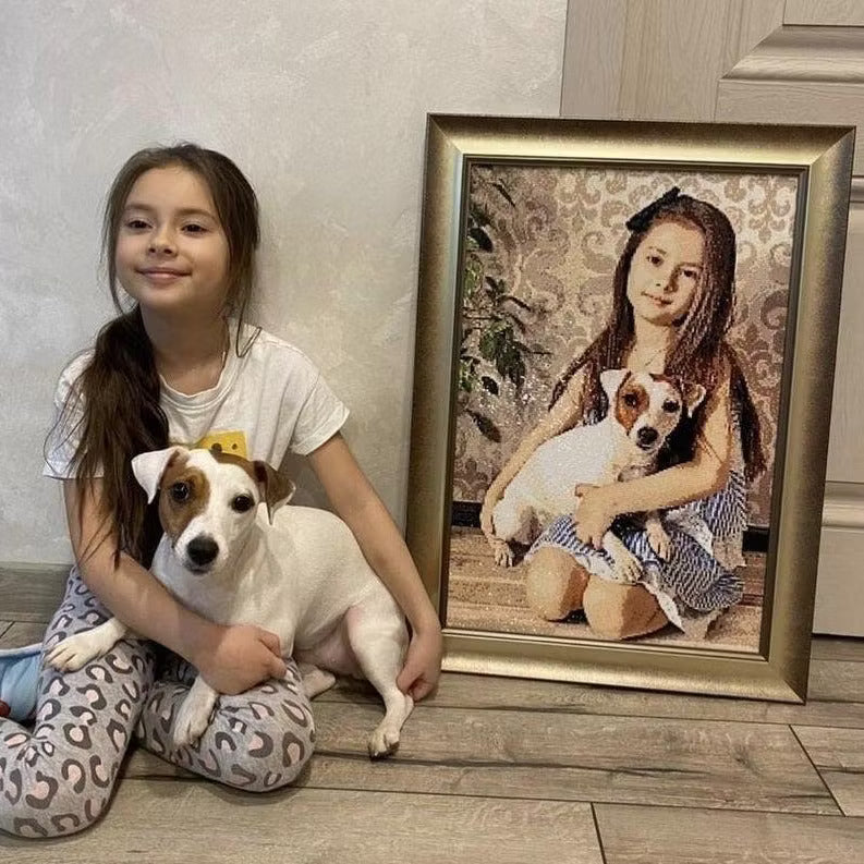 Custom DIY Diamond Painting from Photo